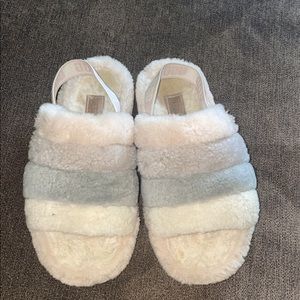 UGG fluff yeah slippers